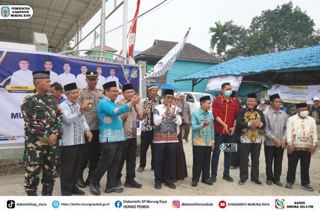 Pawai Ta’aruf MTQ XI Semarakkan Syiar Al-Qur’an di Laung Tuhup