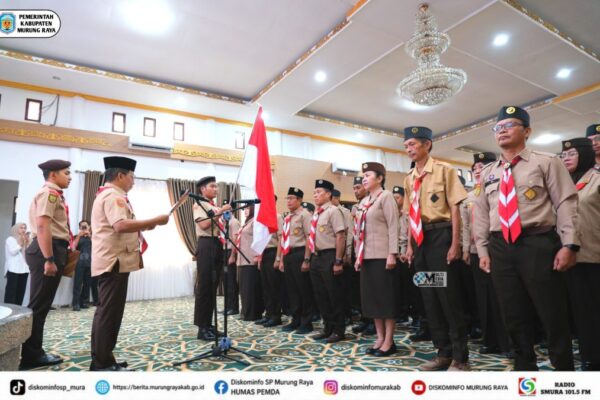 Pelantikan Pengurus Kwarcab Gerakan Pramuka Murung Raya Masa Bakti 2025–2030