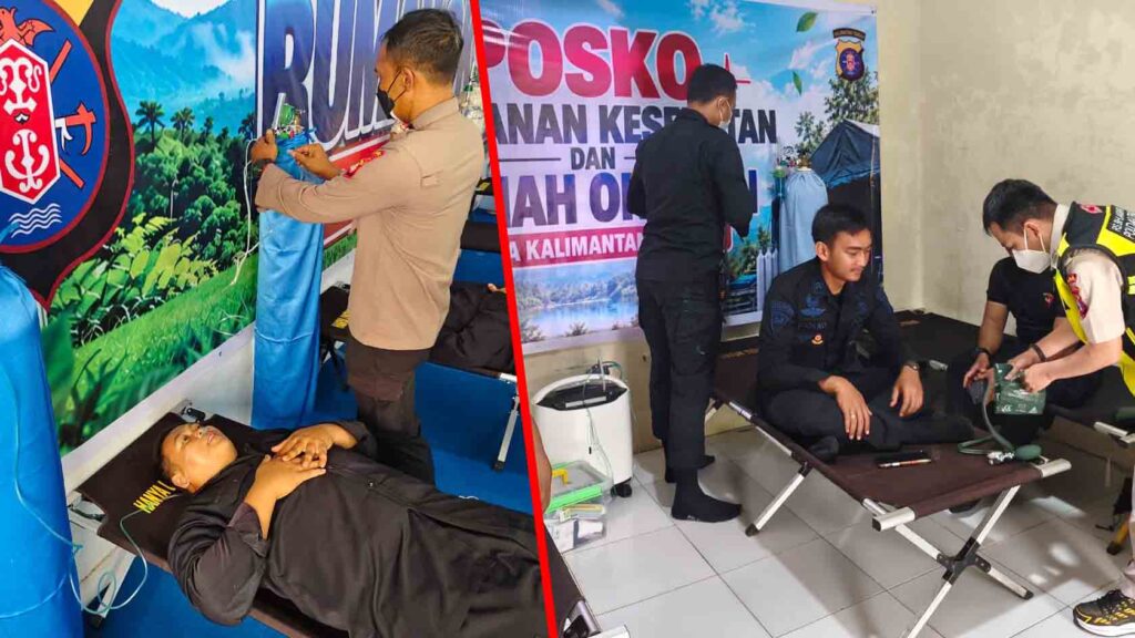 Polda Kalteng Siapkan Rumah Oksigen Gratis