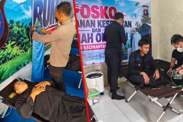 Polda Kalteng Siapkan Rumah Oksigen Gratis