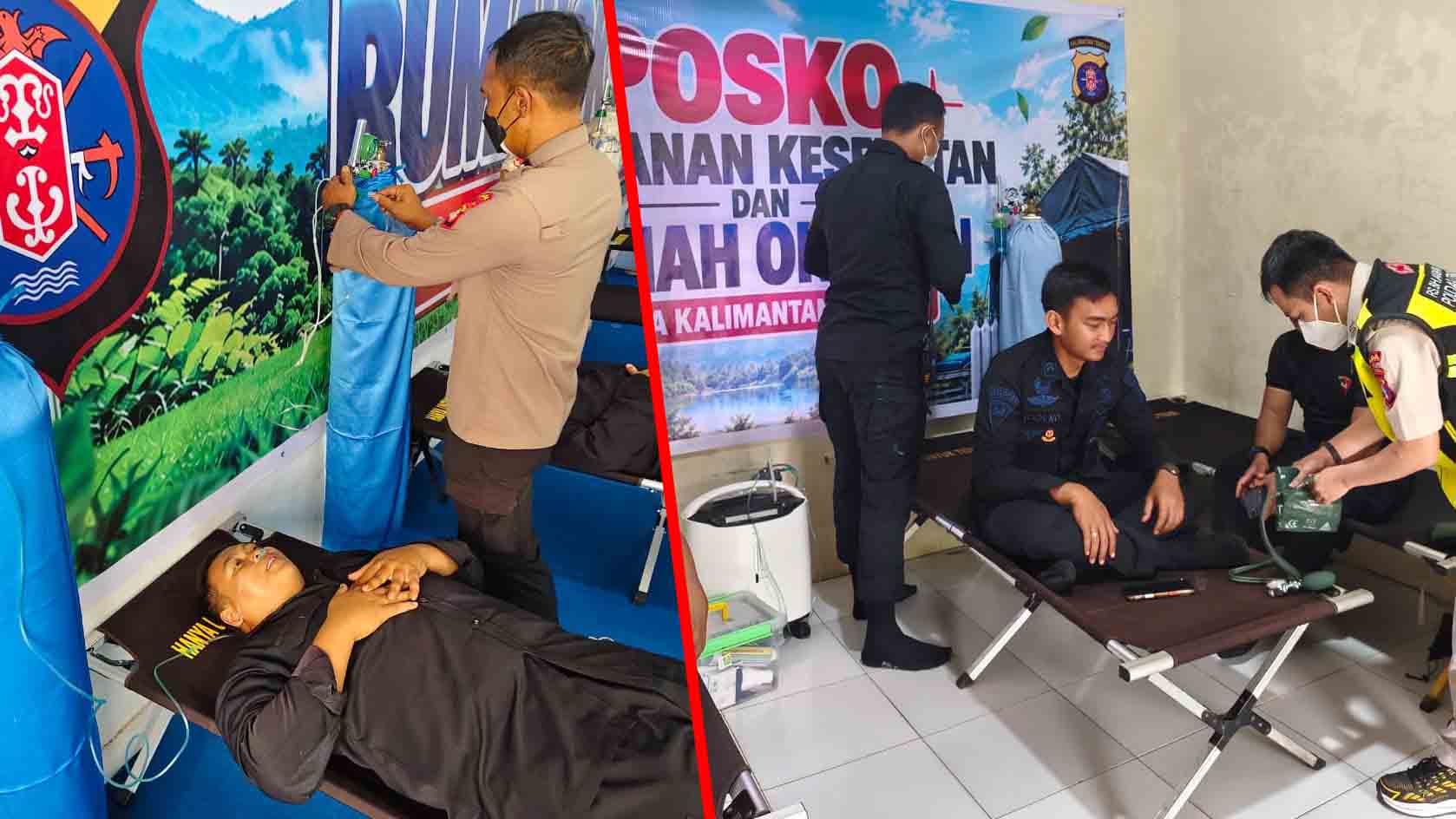 Polda Kalteng Siapkan Rumah Oksigen Gratis