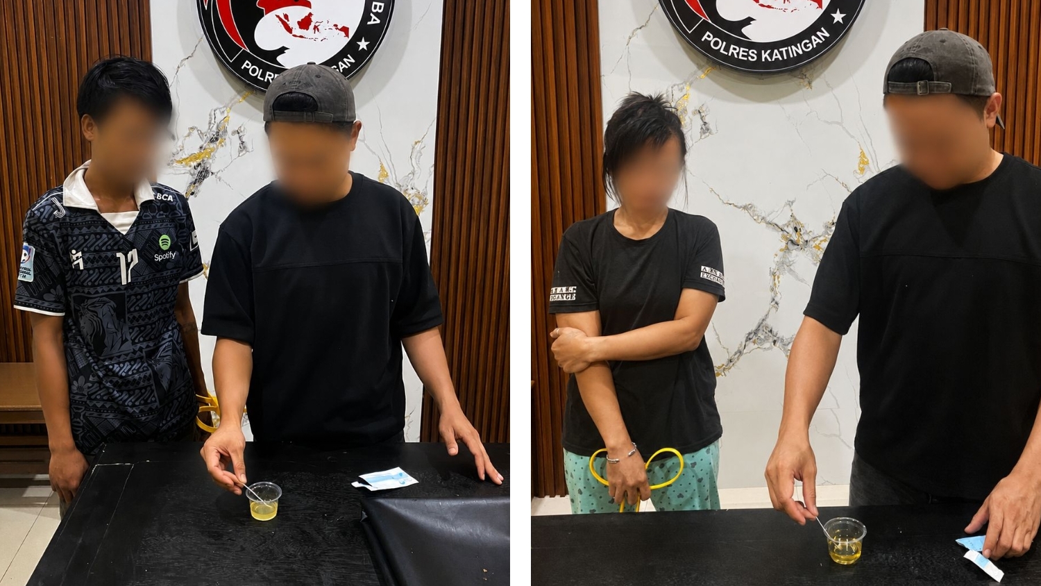 Polres Katingan Ringkus 2 Pelaku dan Sita 51 Paket Sabu