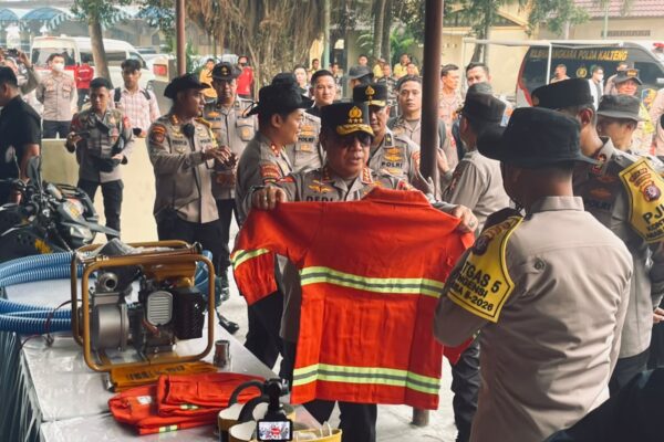 Wakapolri ke Kalteng, Pastikan Kesiapan Tangani Harhutla