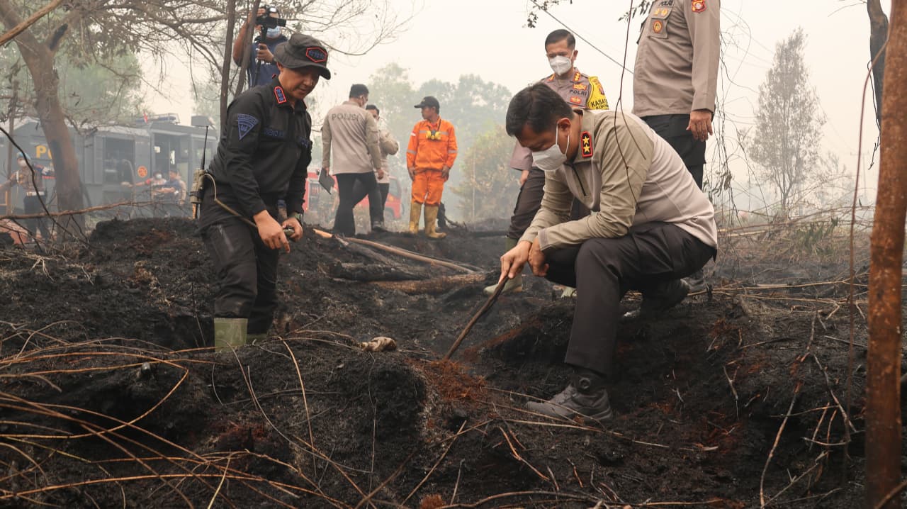 138 Perkara Karhutla, Tersangka 47 Orang dan Dua Korporasi