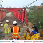 Bupati Heriyus Dorong Percepatan Rehabilitasi Jembatan Sanggrahan