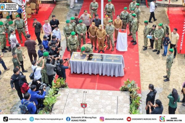 Bupati Murung Raya Hadiri Peresmian Kodim 1020