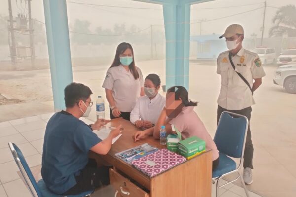 Diduga Mau Bakar Lahan, Seorang Wanita Diamankan