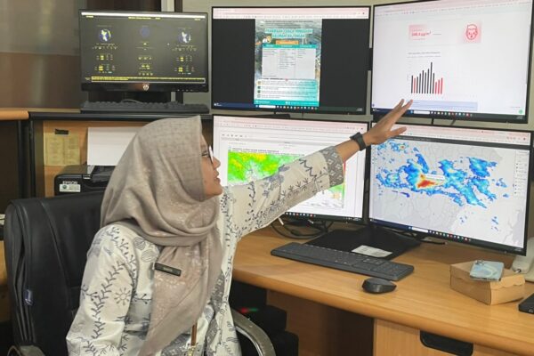 Hujan Mulai Mengguyur Kalteng