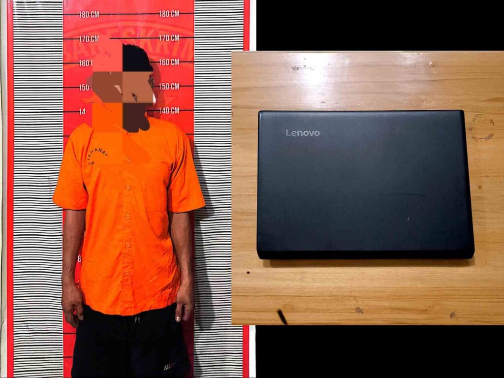 Jual Laptop Hasil Curian untuk Judi Online