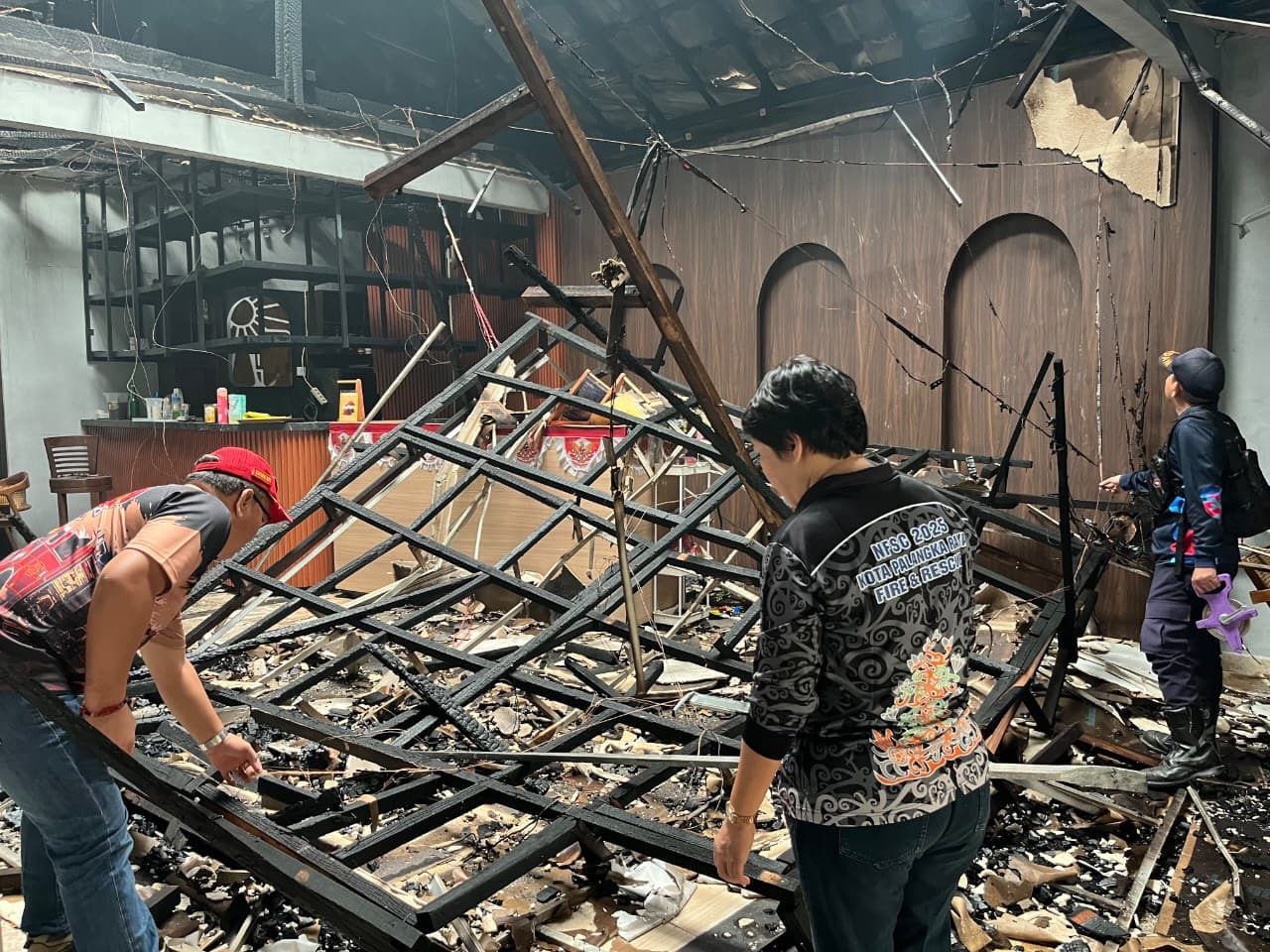 Kafe di Kerinci Terbakar, Sumber Api dari Listrik AC