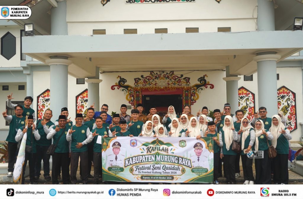 Kafilah FSQ Murung Raya Siap Berjuang Mengharumkan Daerah
