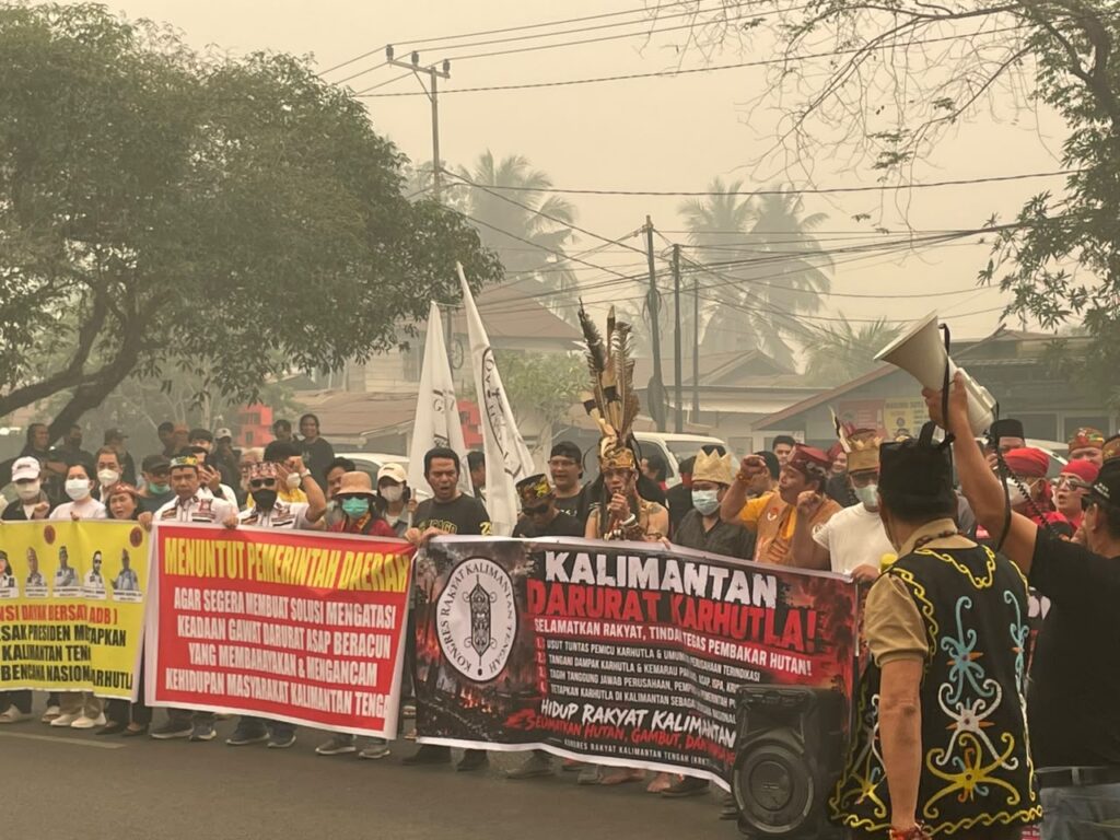 Masyarakat Desak Karhutla Kalteng Jadi Bencana Nasional
