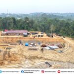 Pangdam dan Bupati Tinjau Proses Pembangunan Yon TP 883