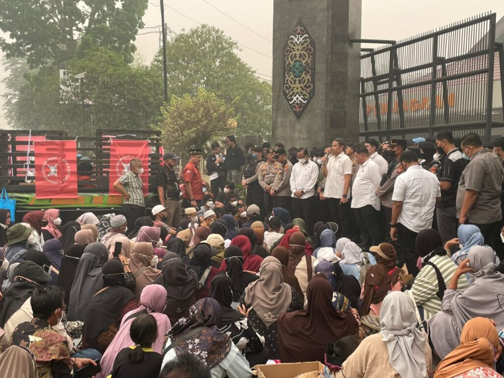 Unjuk Rasa ke Polda Kalteng, Siap Restorative Justice